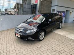 HONDA - CIVIC - 2012/2013 - Preta - R$ 63.800,00