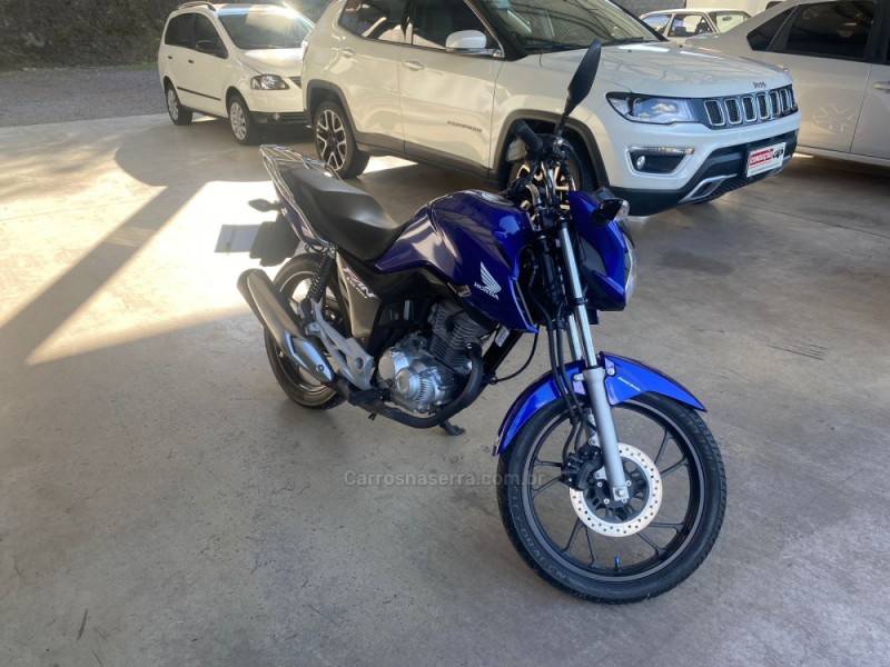 HONDA - CG 160 - 2022/2022 - Azul - R$ 17.500,00